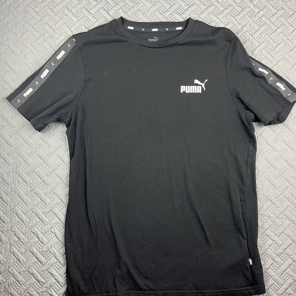 Puma Men's Black Short Sleeve Tee